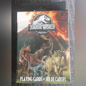 New Jurassic World Playing Cards